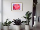 heart of fire | abstract art original | Watercolor Painting in Paintings by Megan Spindler