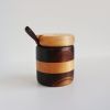 Hand of salt – cherry/walnut | Vessels & Containers by Slice of wood / Tranche de bois
