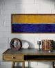 SHIFTING | 100x40 | Oil And Acrylic Painting in Paintings by Lara Spadetto Art