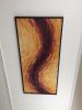Sunset Streak | Wall Sculpture in Wall Hangings by StainsAndGrains. Item made of wood & metal compatible with contemporary and industrial style