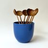 Utensil Crock | Holder in Tableware by Pigeon Toe Ceramics. Item composed of ceramic