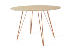 Williams Table / Maple / Round | Dining Table in Tables by Tronk Design. Item made of wood with metal
