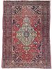 3.5 x 4.10 | Extremely Fine Sophisticated Antique Persian Fe | Area Rug in Rugs by The Loom House. Item composed of fabric