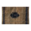 1960s Organic Wool Turkish Camel Tulu Shaggy Rug 3'8" X 5'6" | Area Rug in Rugs by Vintage Pillows Store. Item composed of wool & fiber