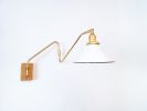 Mid Century Sconce, Swing Arm Double-Jointed, Extendable | Sconces by Retro Steam Works