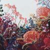 Waratah Vintage | Oil And Acrylic Painting in Paintings by Meredith H