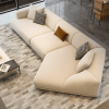 GENUINE LEATHER, LUXURY AREA RUG. BRICKELL DESIGN | 6 X 8 Ft | Rugs by KAYMANTA | Luxury Rug Makers