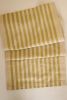Oh! Stripes (Lime) Block Print Table Runner | Linens & Bedding by Ninéh