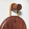 KENNETH Modern Black Walnut Serving Board with Brass Handle | Serveware by Untitled_Co