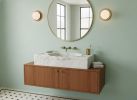 Classic style Carrara Marble Sink with Backsplash | Water Fixtures by AYMARBLEDESIGN LLC