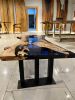 Epoxy Resin Coffee Table - Custom Coffee Table - Olive Table | Tables by Tinella Collection. Item composed of wood and synthetic in boho or contemporary style