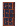 Vintage Navy Blue Turkish Shaggy Rug 6' X 9'2'' | Area Rug in Rugs by Vintage Pillows Store