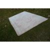 Vintage Turkish Rug in Muted Soft Colours, Old Handmade Wool | Area Rug in Rugs by Vintage Pillows Store. Item composed of cotton