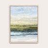 Quiet Headland Art Print - Abstract Coastal Landscape | Prints in Paintings by Lara Eckerman Art