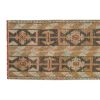 Vintage Boho Turkish Ethnic Design Narrow Hallway Runner Rug | Rugs by Vintage Pillows Store. Item composed of cotton