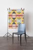 Cobra, Multi | Fabric in Linens & Bedding by Philomela Textiles & Wallpaper. Item made of linen