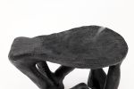 Rustic Sculptural Coffee Table, Burnt Black Wood, Carved, Unique, Logniture | Tables by Logniture
