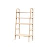 Modular wall shelving, Home Office, Mid Century Bookcase | Book Case in Storage by Plywood Project. Item composed of oak wood in minimalism or mid century modern style