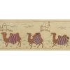 Vintage Folk Art Pictorial Suzani Runner From Uzbekistan, Si | Tablecloth in Linens & Bedding by Vintage Pillows Store