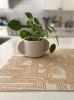 Table Runner Merino Wool Felt 'Rake' Bamboo | Linens & Bedding by Lorraine Tuson