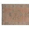 Vintage Bohemian Handmade Wool Turkish Runner Rug | Rugs by Vintage Pillows Store. Item composed of wool and fiber
