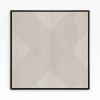 Geo X in Fog by DSCVR Art Framed Canvas Wall Art | Prints in Paintings by ArtCollectiv