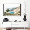 Kefalonia Greece photography, "Myrtos Tree" fine art print | Photography by PappasBland. Item composed of paper compatible with contemporary and coastal style
