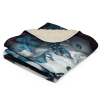 "Gather Around" Sherpa Blanket | Linens & Bedding by Greg "CRAOLA" Simkins