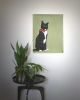 Rufio Sitting | Prints by The Ugly Cat Studio