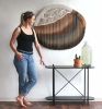 Stone Collection - TIGER EYE | Wall Hangings by Rianne Aarts / Teddy and Wool Studio. Item made of cotton & fiber