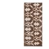 Vintage Square Brown Turkish Karapinar Rug 2'9'' x 3'6'' | Area Rug in Rugs by Vintage Pillows Store. Item composed of fiber