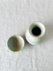 Sake bottle and cup set - Seafoam Modern Handmade Ceramics | Dinnerware by Tomoko Ceramics