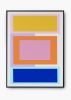 Color block Limited edition Art print | Prints by Britny Lizet. Item made of paper compatible with boho and contemporary style