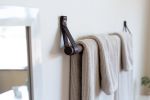 Bathroom Bundle Kit [V'ed End] | Strap in Storage by Keyaiira | leather + fiber | Artist Studio in Santa Rosa. Item made of leather