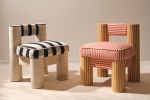 MINNA x LikeMindedObjects CRCL Chair - Black & White | Accent Chair in Chairs by MINNA