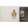 Ansonia - Wall Sconce Vanity - Mid Century Modern Lighting | Sconces by Illuminate Vintage. Item composed of brass and glass