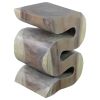 Haussmann® Wood BIG Wave Verve Accent Snake Table 12 x14x20 | Side Table in Tables by Haussmann®