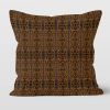 Copper Dots Cotton Linen Throw Pillow Cover | Pillows by Brandy Gibbs-Riley