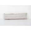 Extra Long Turkish Lumbar Rug Pillow, Faded Floral Copper Tu | Cushion in Pillows by Vintage Pillows Store