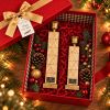 Handmade Wooden Candle Holders Set of 2 – Christmas Gift Box, Holiday Edition | Serving Tray in Serveware by Vesta Corte