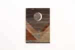 Waxing Crescent 22"x32" | Wall Sculpture in Wall Hangings by Craig Forget. Item made of wood works with mid century modern & contemporary style