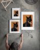 Tuxedo Cat Print, Elegant Wall Art, Cat Painting, Fine Paper | Prints by The Ugly Cat Studio