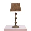 Vintage Jute Theory Table Lamp | Lamps by Home Blitz. Item composed of metal in rustic style