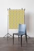 Foulard, Chartreuse | Fabric in Linens & Bedding by Philomela Textiles & Wallpaper. Item made of cotton