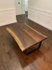 Black Walnut Live Edge Wood Coffee Table | Tables by Good Wood Brothers. Item composed of walnut in minimalism or modern style