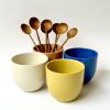 Utensil Crock | Holder in Tableware by Pigeon Toe Ceramics. Item composed of ceramic