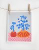 Duet 1 Print | Prints by Leah Duncan. Item composed of paper compatible with mid century modern and contemporary style