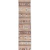 Vintage Colorful Turkish Kilim Runner Rug - Stair Runner | Rugs by Vintage Pillows Store. Item composed of fiber