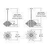Alan Mizrahi JR1983 Facets | Chandeliers by Alan Mizrahi Lighting Design