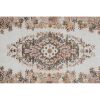 Vintage Turkish Sparta Rug with Medallion 3'9" X 6'9" | Area Rug in Rugs by Vintage Pillows Store. Item made of cotton